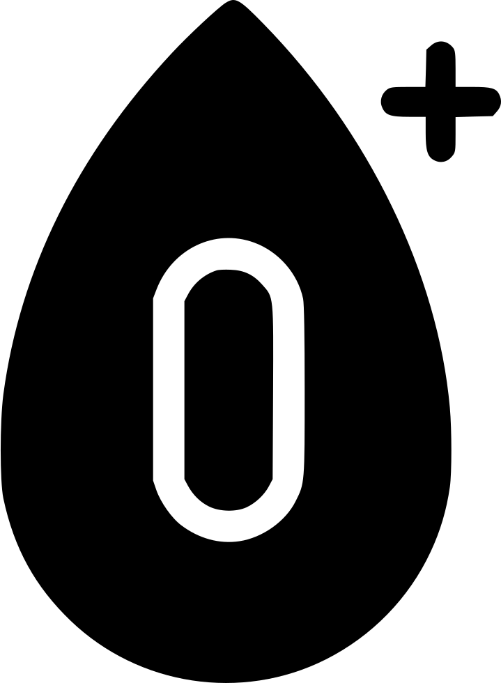 Free Icon Png Download - Blood Type O Icon (719x980), Png Download