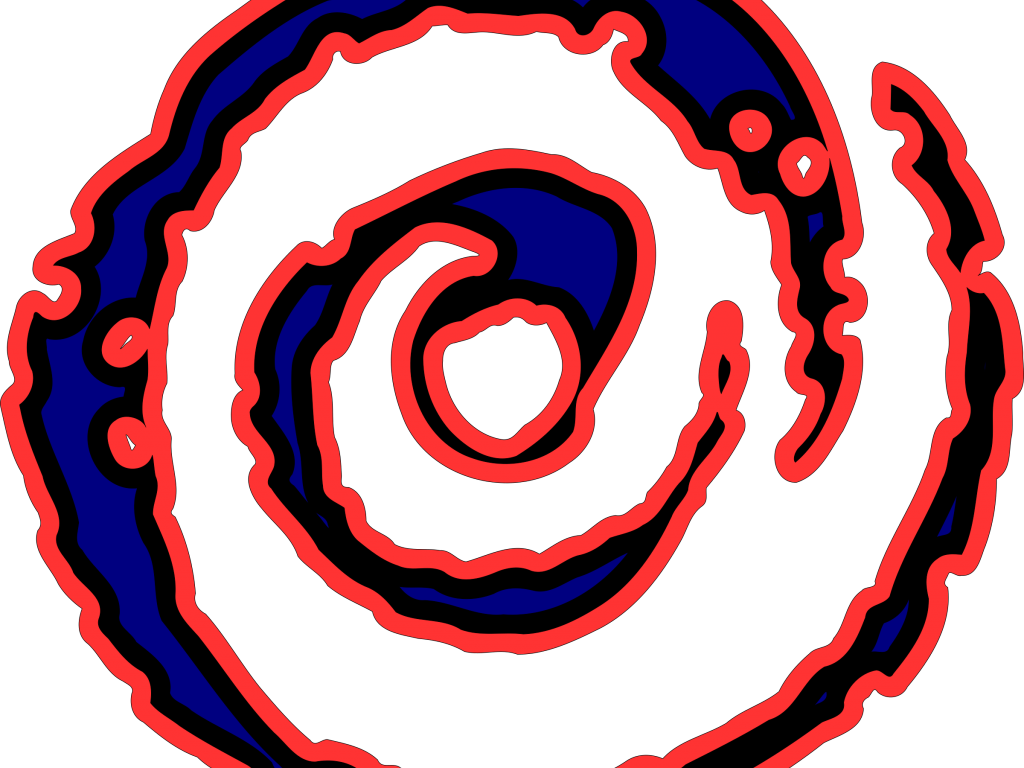 Spiral Galaxy Cliparts - Clip Art (1024x768), Png Download