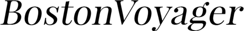 For Now Press Logos Boston Voyager - Calligraphy (956x387), Png Download