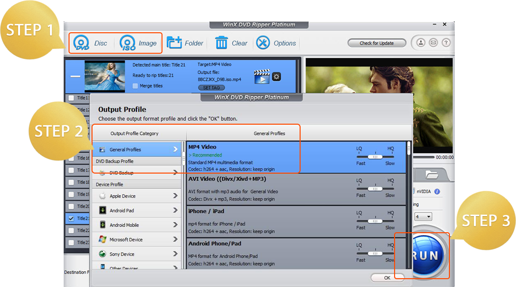 Only 3 Steps To Rip Old Dvd Disc Into New Movie - Fast Any Video To Mkv Converters (1054x587), Png Download