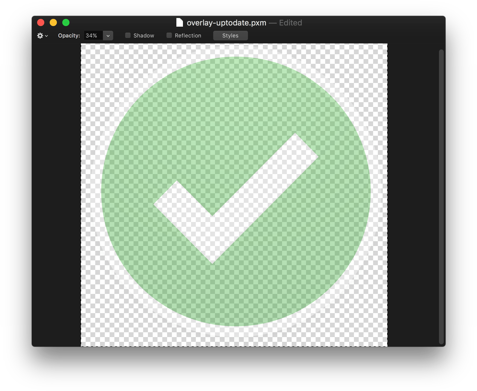 Reduce The Opacity Of The Original Icon So You Can - Emblem (1606x1328), Png Download