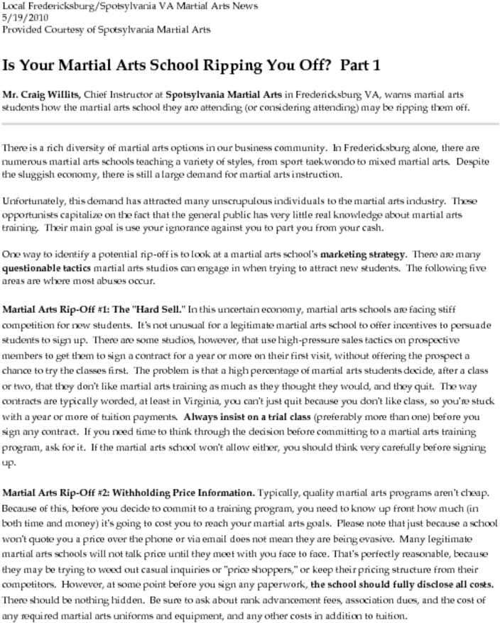 Is Your Martial Arts School Ripping You Off Part - Juvenile Delinquency Chapter 2 (850x1100), Png Download