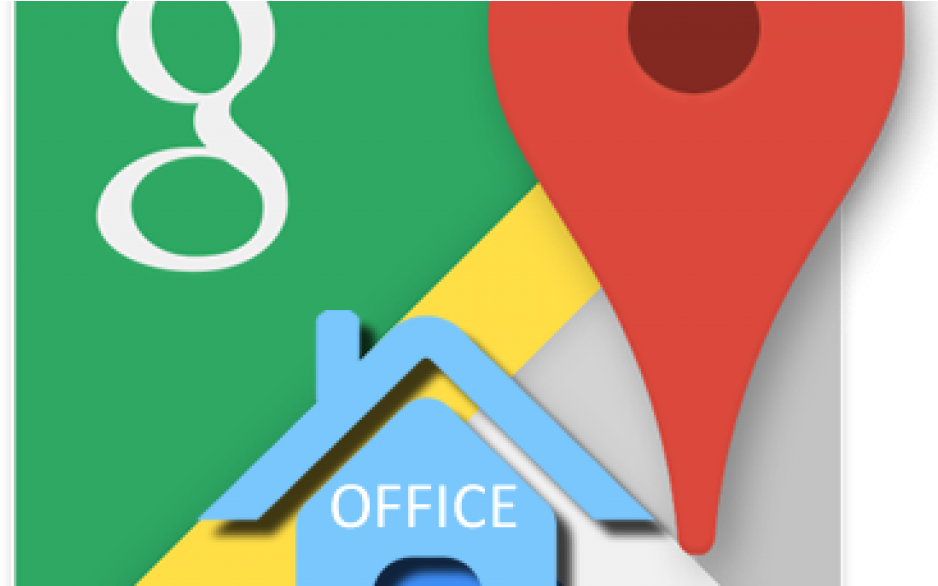 Google Map Icon Office - Google Plus Icon (1024x585), Png Download