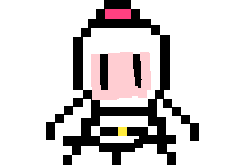 Bomberman - Terraria Character Pixel Art (1024x576), Png Download