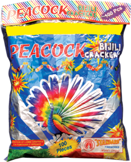 Bijli Crackers Stripped 100's - Bijli Crackers (590x714), Png Download