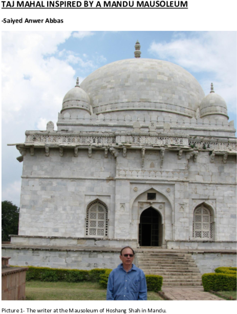 Pdf - Mandu, Madhya Pradesh (600x776), Png Download