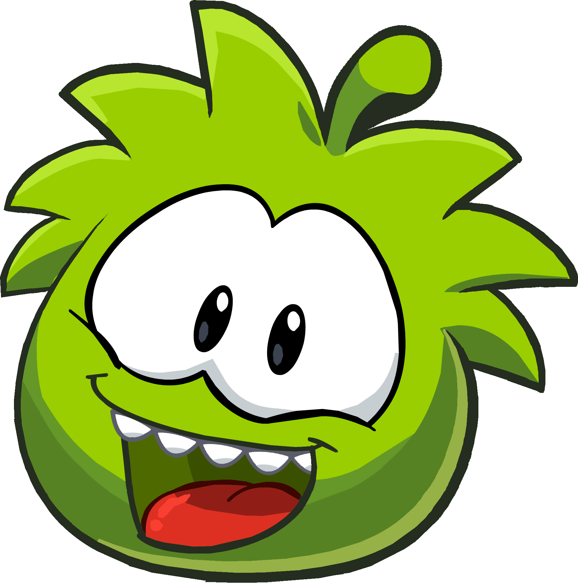 Puffle Om Nom - Puffle Transparent (1863x1880), Png Download