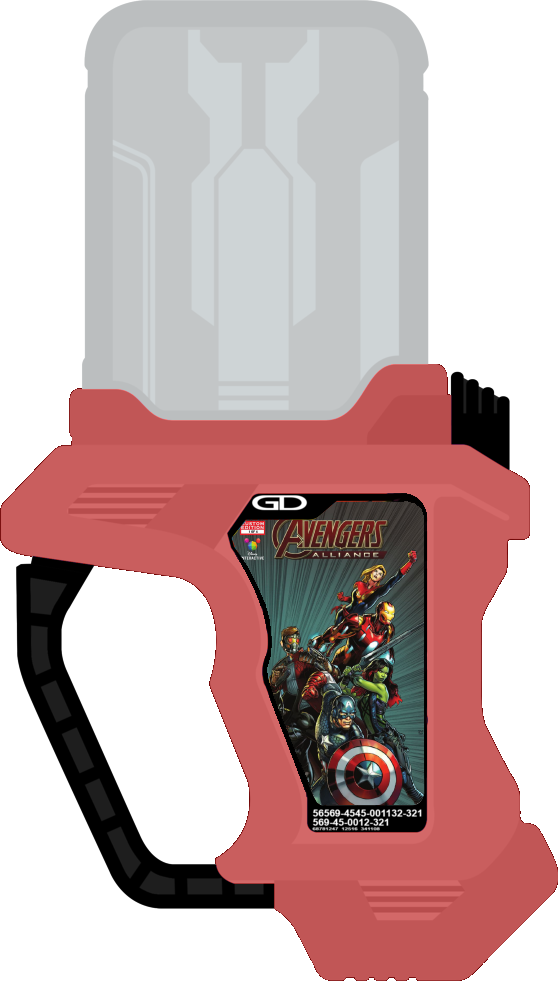 Maa Gashat - Kamen Rider Ex Aid Mighty Action (558x981), Png Download