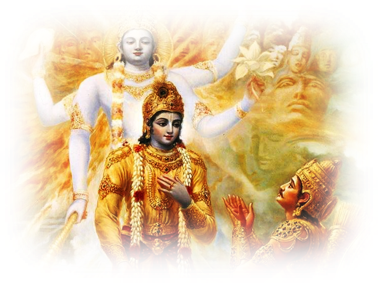 Caption Four - Lord Krishna (749x561), Png Download