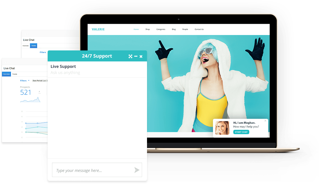 Live Chat Banner - Flat Panel Display (1098x635), Png Download