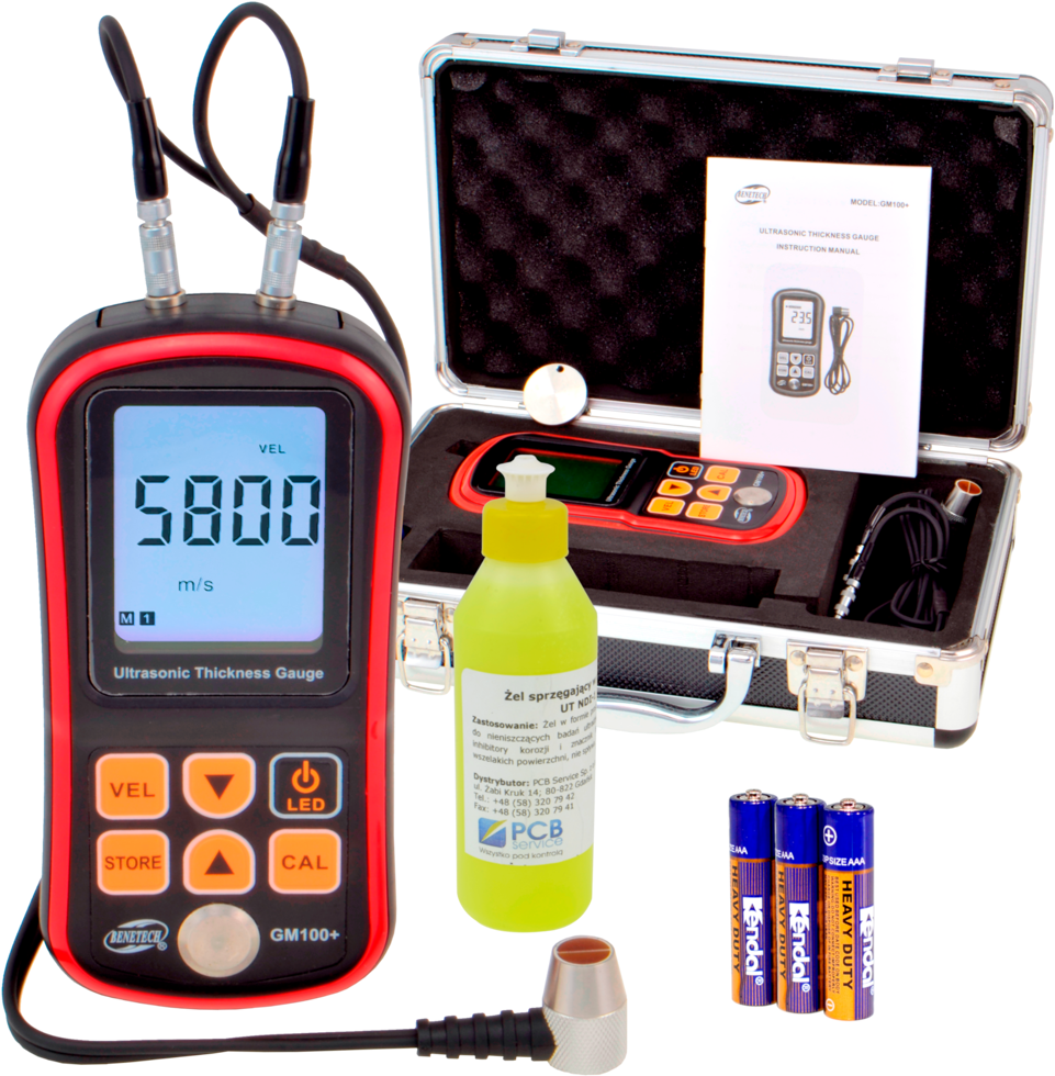 Ultrasonic Material Thickness Gauge (1000x1000), Png Download