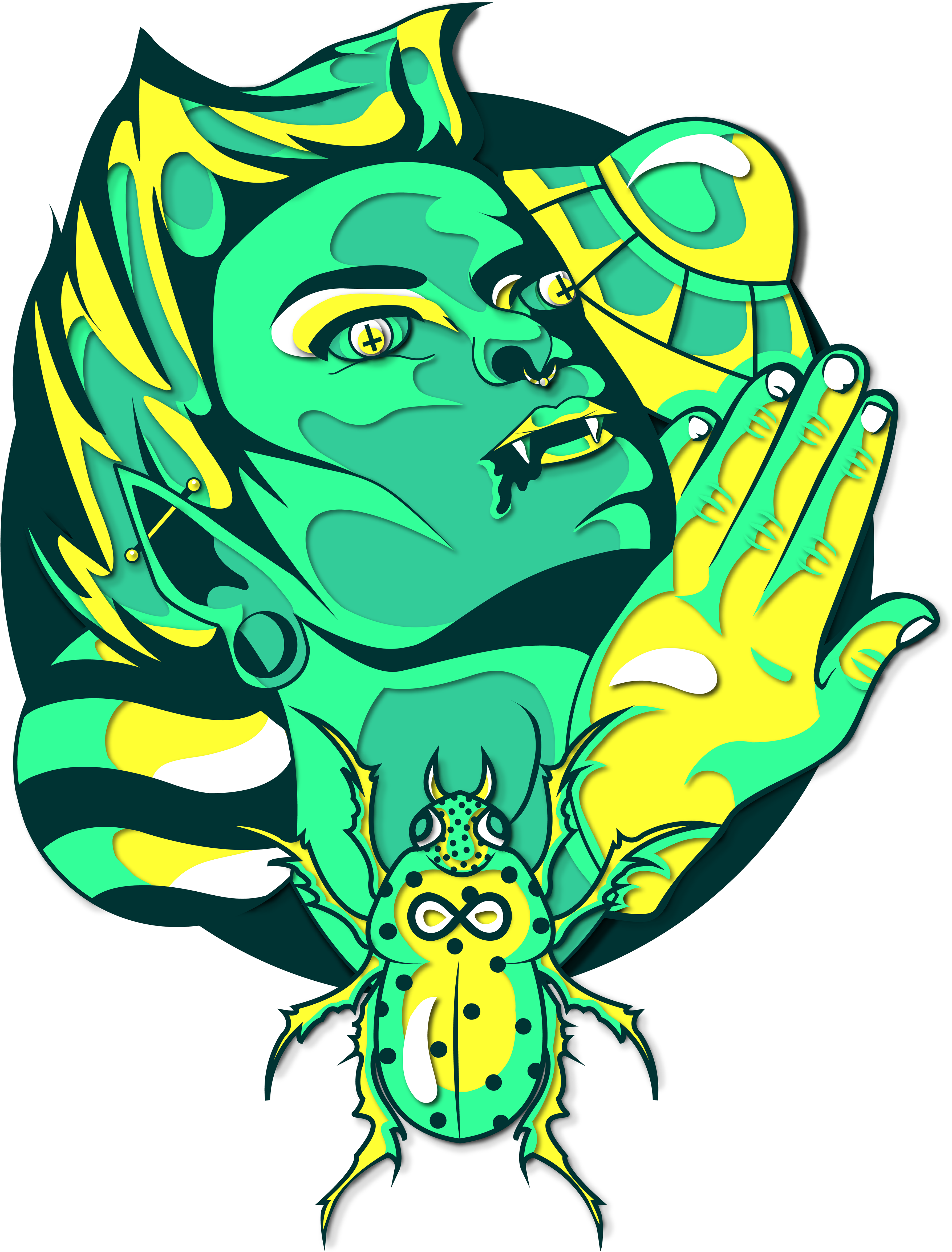 Illustration (3840x5431), Png Download