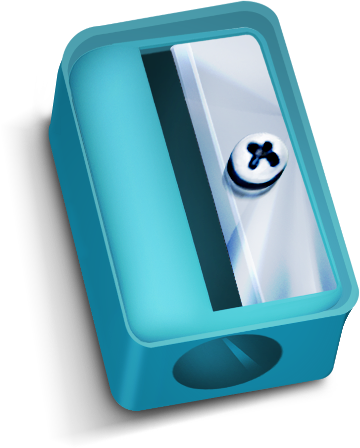 Pencil Sharpener Png (1000x1000), Png Download