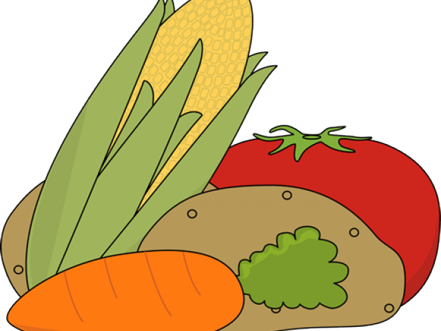 Garden Clipart Vegitable - Vegetables Clipart (640x480), Png Download