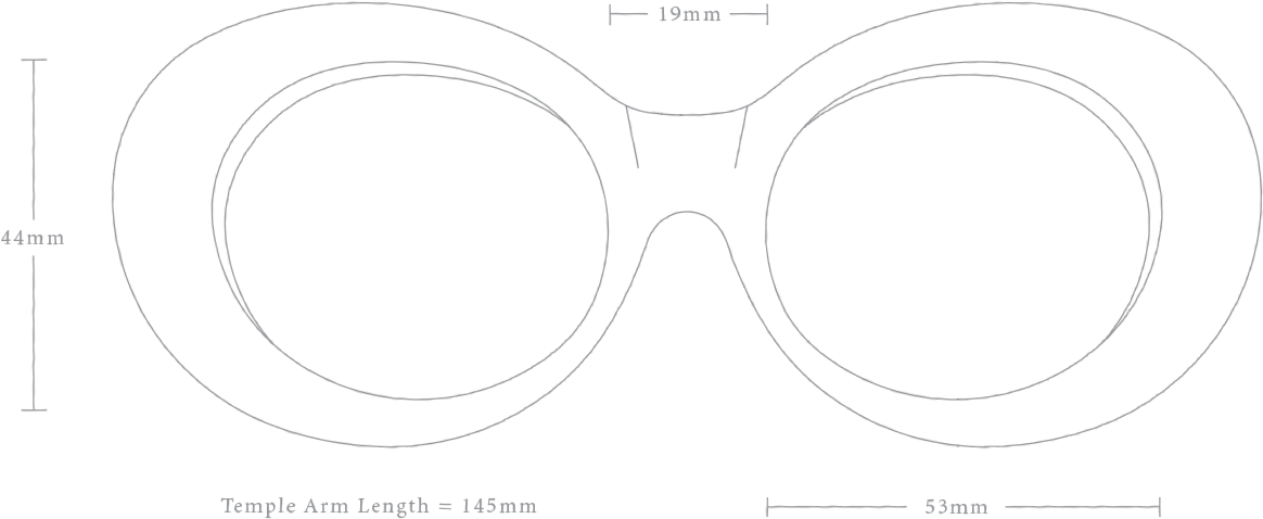 Clout Goggles Png - Line Art (1400x680), Png Download