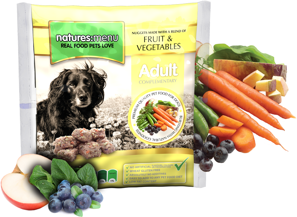 Blended Fruit And Vegetable Nuggets - Natures Menu Fruit And Veg Nuggets (1000x1000), Png Download
