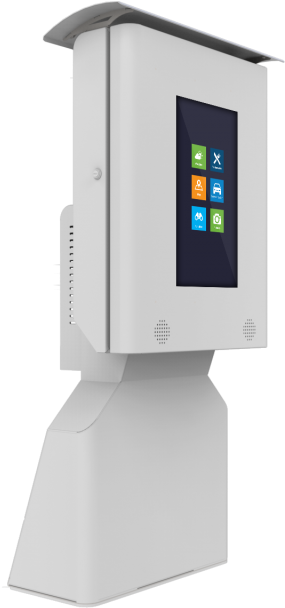 Atlas Outdoor Kiosk - Computer Monitor (1024x683), Png Download