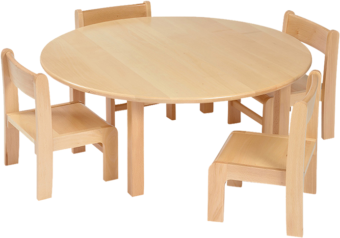 Chair Saver Set Round - Coffee Table (720x720), Png Download