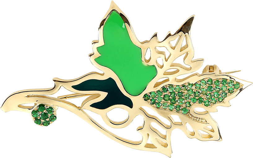 Buy Online Brooches In Azerbaijan - Maple Leaf (1000x1000), Png Download