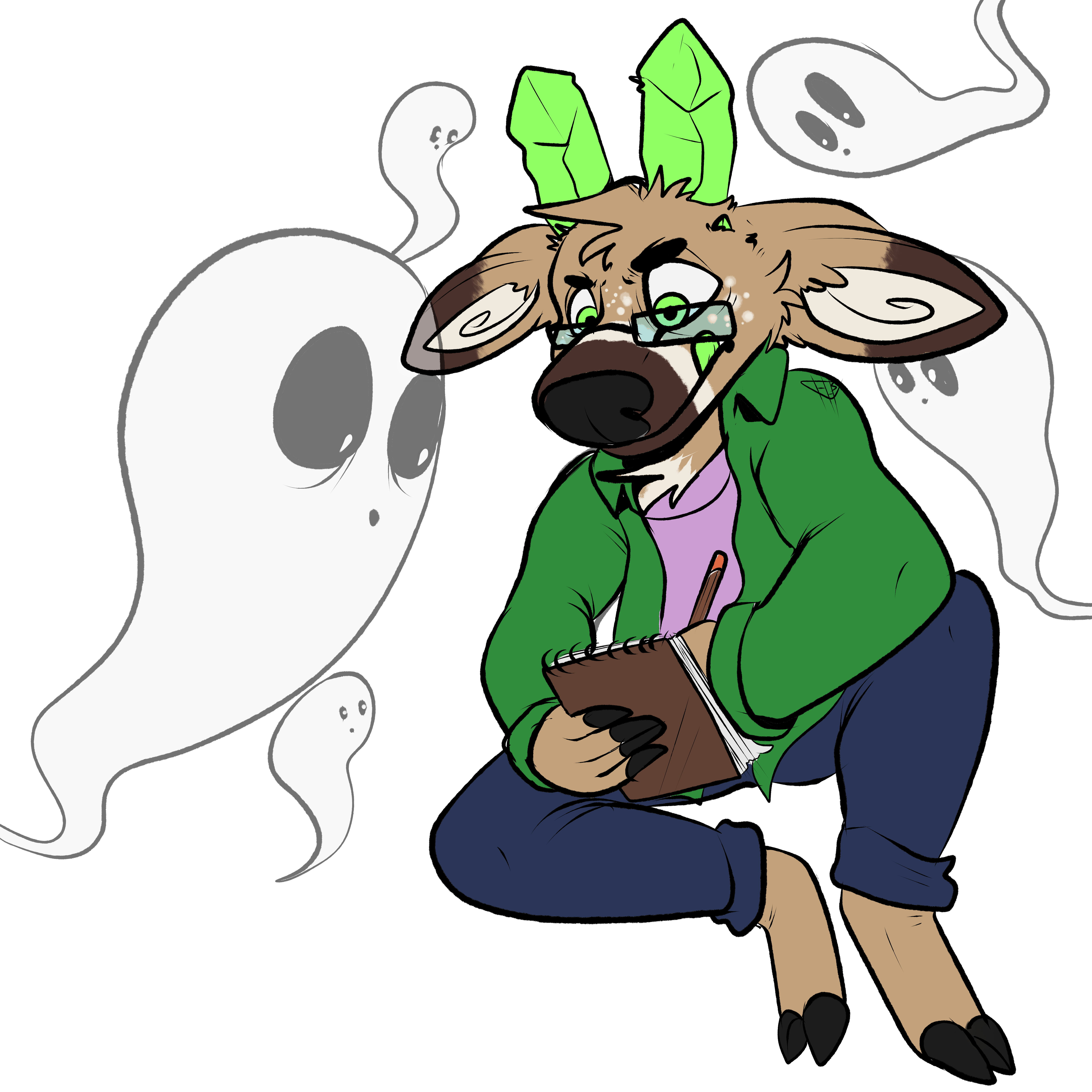 Personal Telegram Sticker, Just Clove Drawing By Hugglehugbug - Cartoon (5511x5511), Png Download