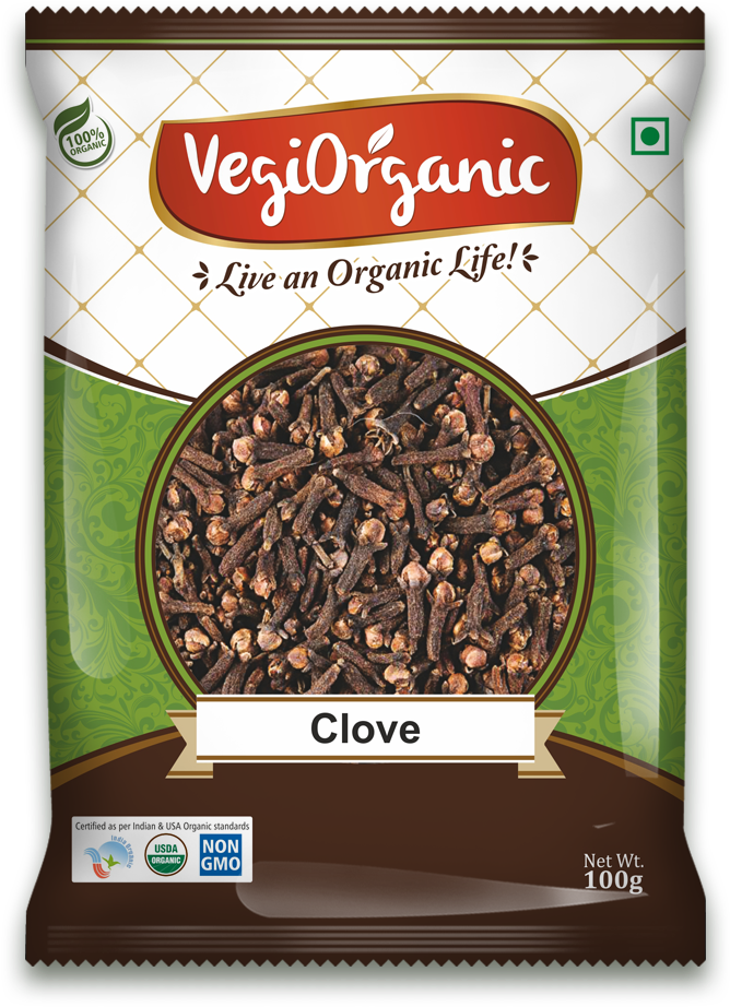 Organic Clove - Dal (783x1069), Png Download