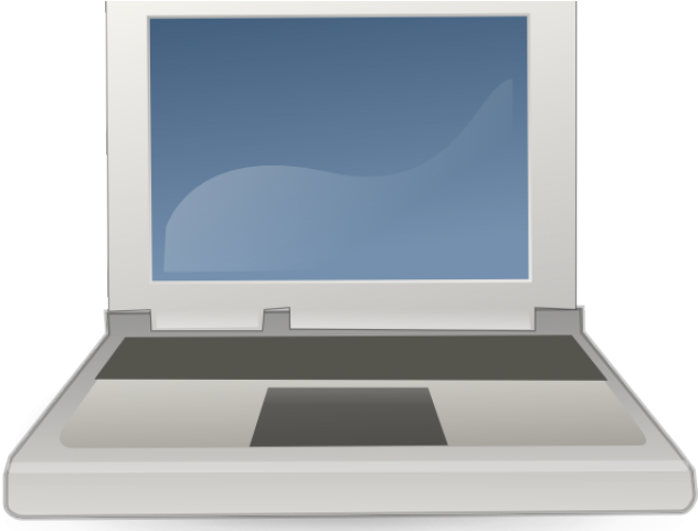 Laptop Clip Art (640x480), Png Download