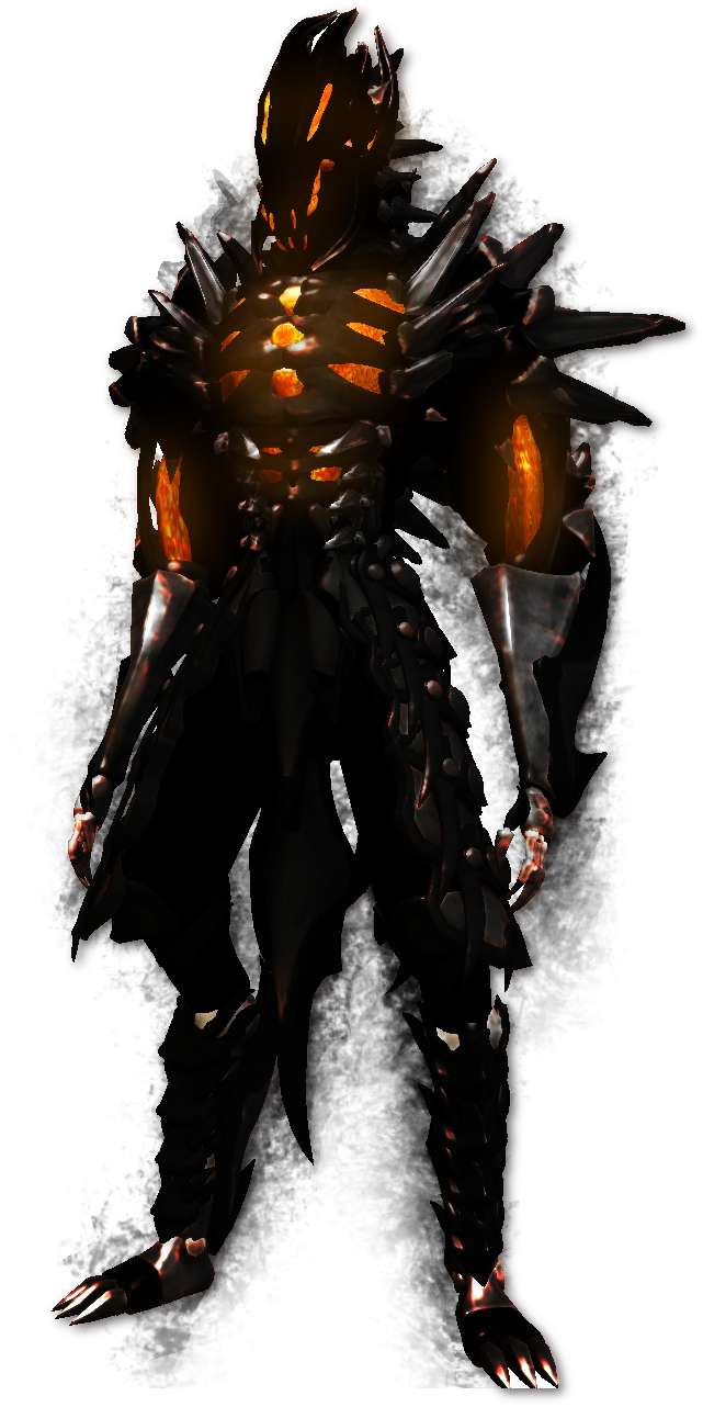 Hez'kalka's Demonic Form - Illustration (641x1282), Png Download