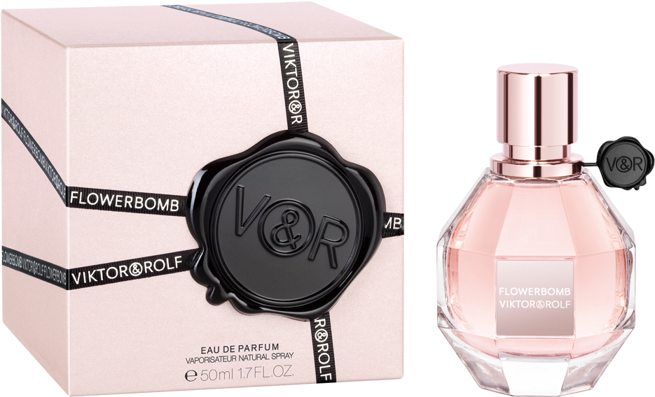 Drag And Drop To The Left Or To The Right - Flowerbomb Perfume (1000x1000), Png Download