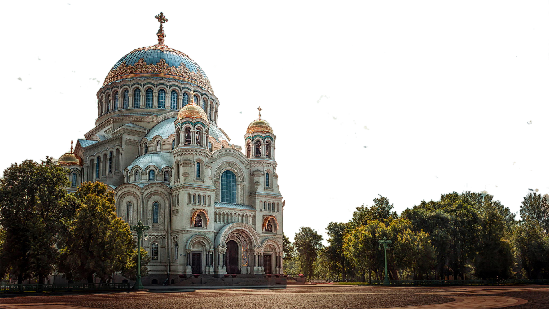 Building In Russia - Kremlin St Petersburg Png (1920x1080), Png Download