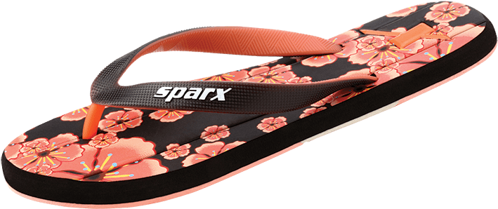 Sparx Ladies Slippers / Flip Flops Sfl-2024 - Sparx Shoes (774x735), Png Download