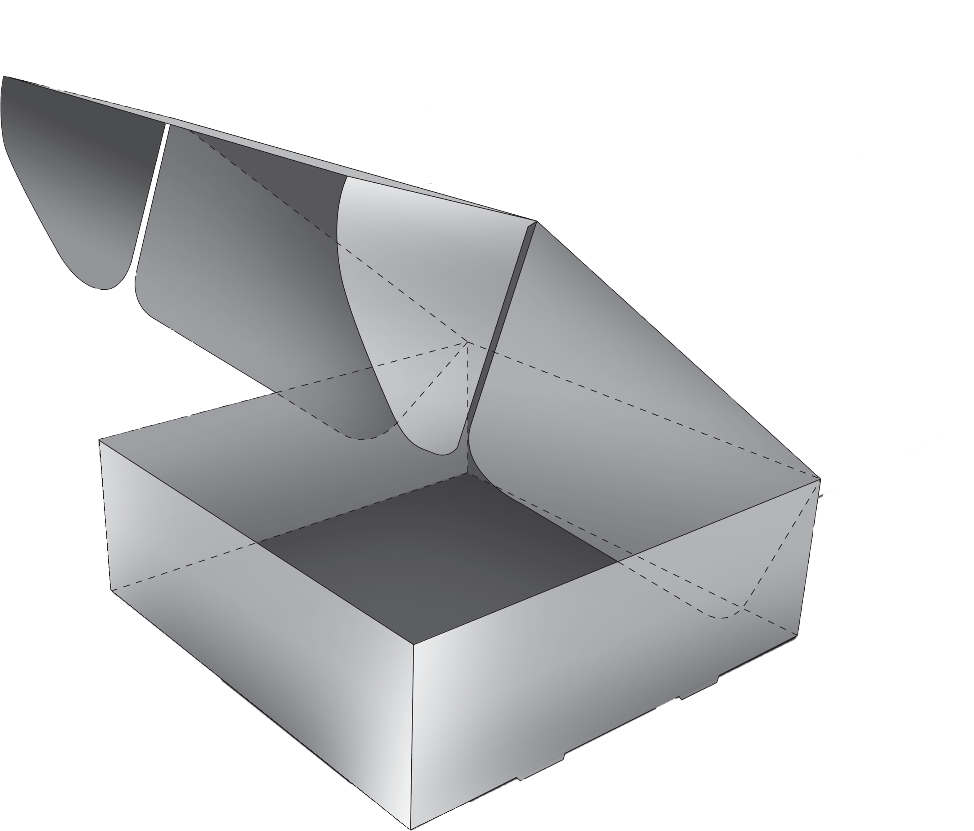 Cack Box - Box (5097x2824), Png Download