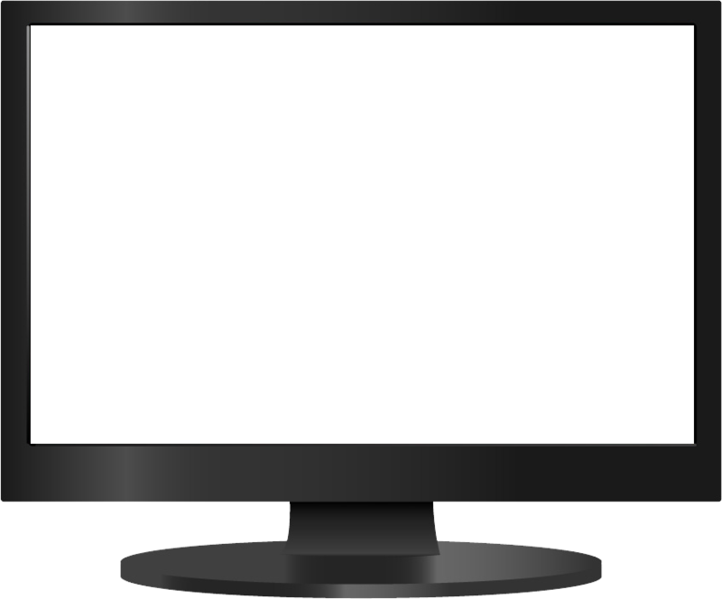Monitor Png Image, Download Png Image With Transparent - Monitor Clipart (800x664), Png Download