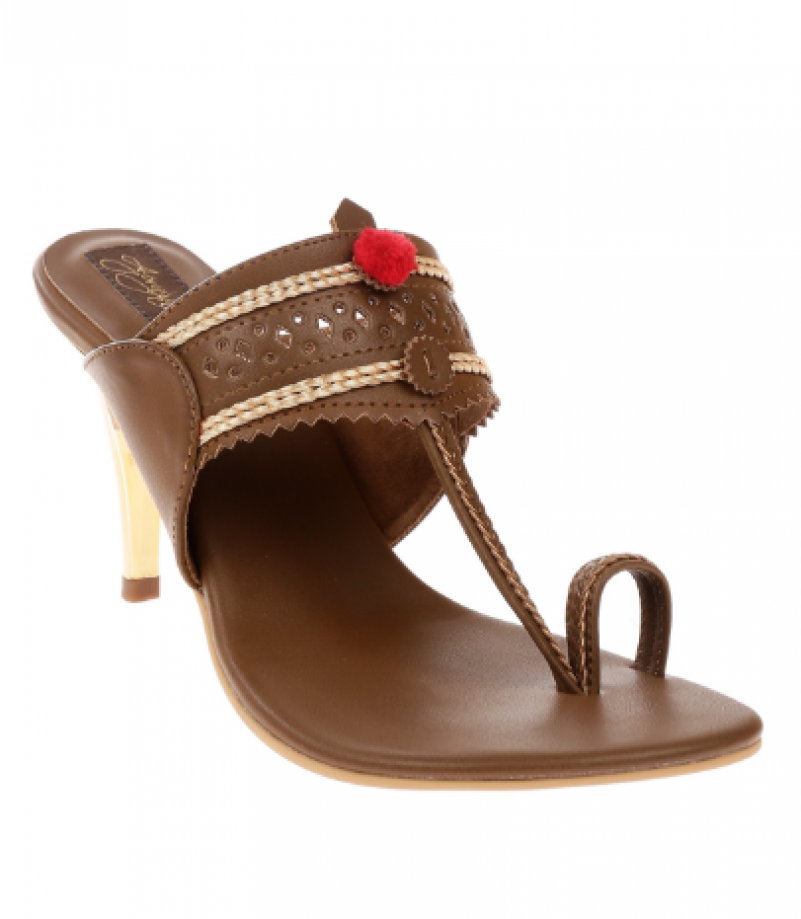 Shoes Ladies Footwear, Indian Wear, Jewelry Collection, - Flip-flops (800x1200), Png Download