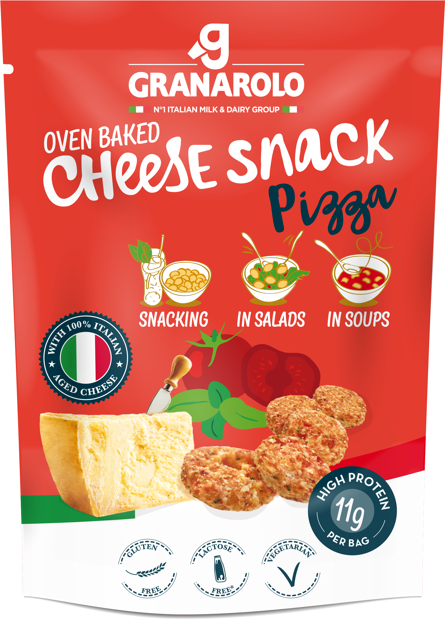 Ideli Online - Granarolo Cheese Snack Pizza (3000x3000), Png Download