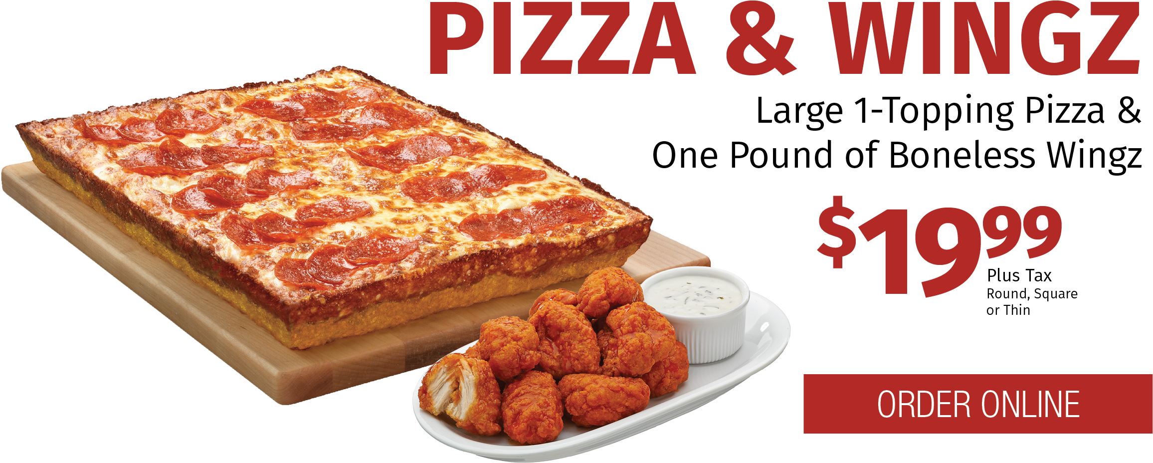 1 - Pizza Pub (2406x1058), Png Download