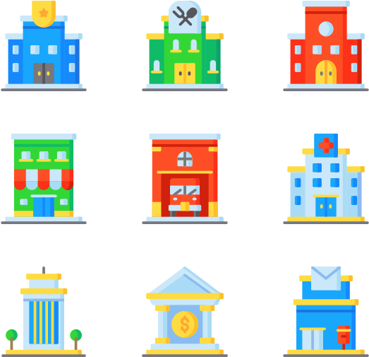 City Life (600x564), Png Download