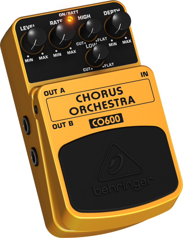 Behringer Stereo Chorus Effects Pedal - Behringer (614x800), Png Download