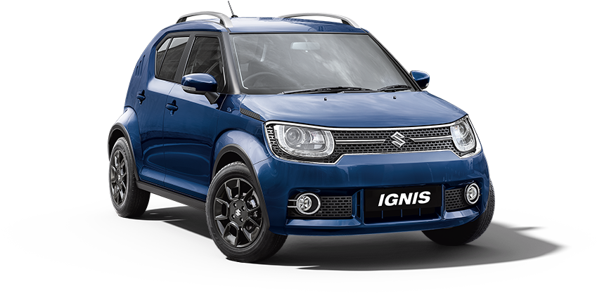 Ignis Car In Nexa Blue Color - Suzuki Ignis (1090x536), Png Download