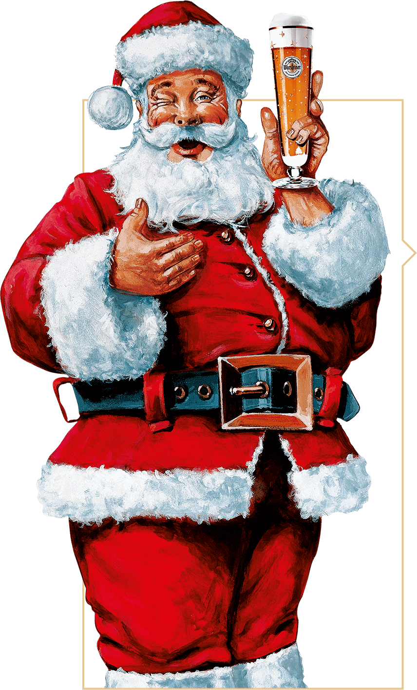 Warsteiner - Santa Claus - Adventskalender 2016 Männer (856x1416), Png Download