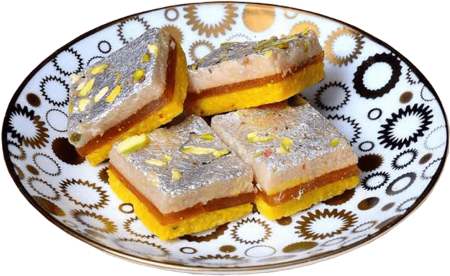 Mango Barfi - Basbousa (637x637), Png Download