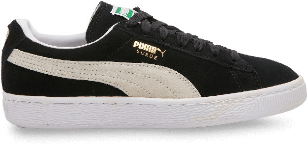 Black Suede Classic Sneakers - Puma (700x700), Png Download