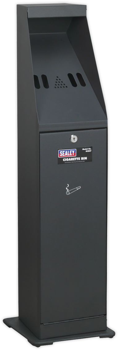 Rcb07 Sealey Cigarette Bin [cigarette & Litter Bins] - Machine (1200x1200), Png Download