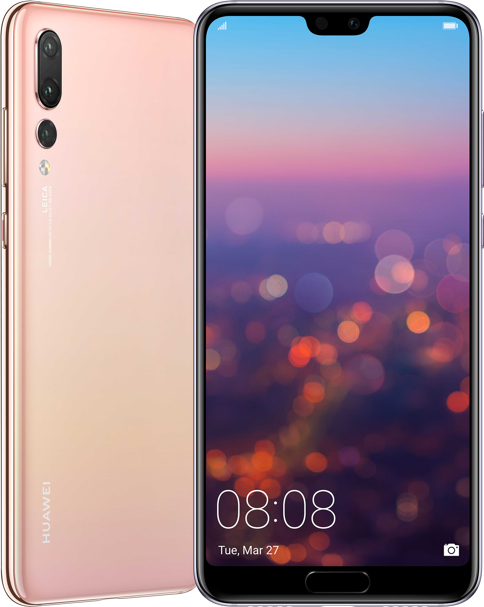 Download - Huawei P20 Pink Gold (2048x2453), Png Download