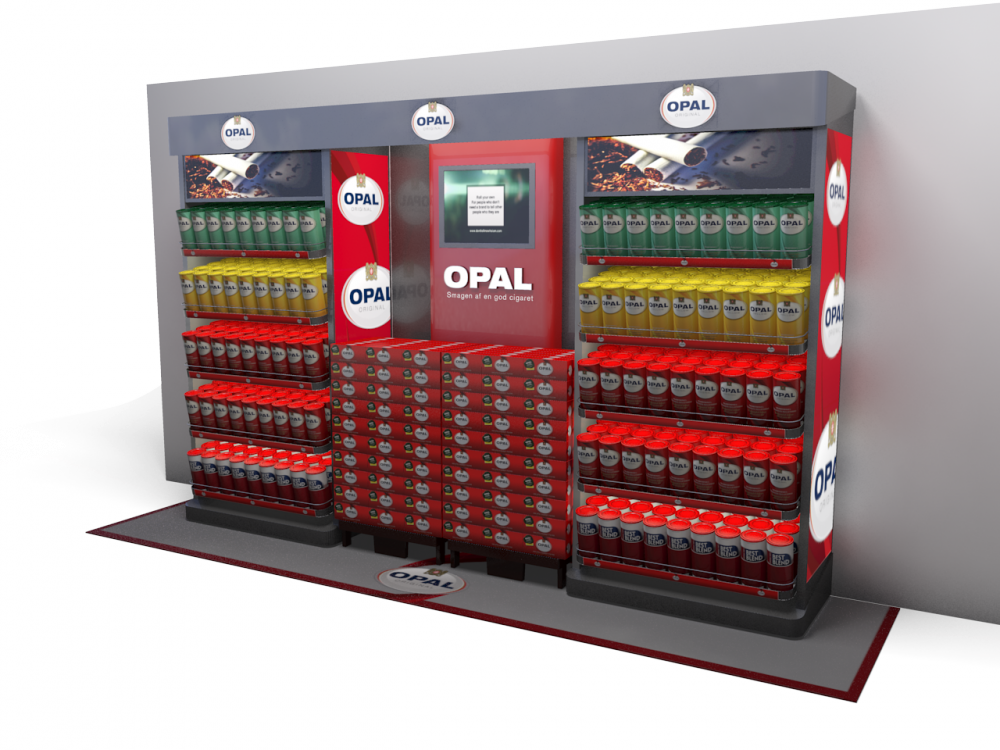 Mac Baren Tobacco Company - Vending Machine (1000x750), Png Download