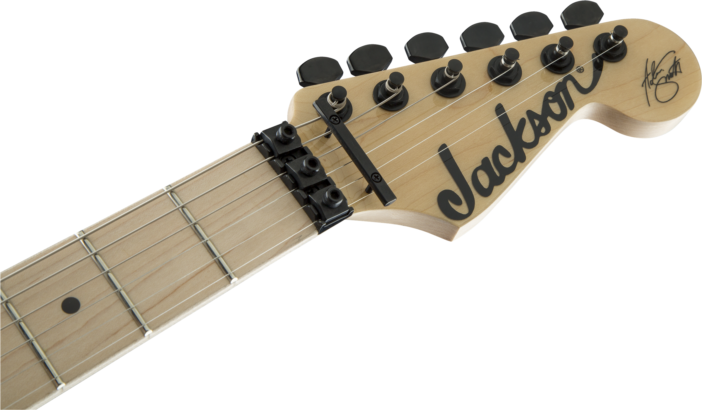 Iron Maiden Is One Of The Most Successful And Influential - Adrian Smith Jackson Headstock (2400x1406), Png Download
