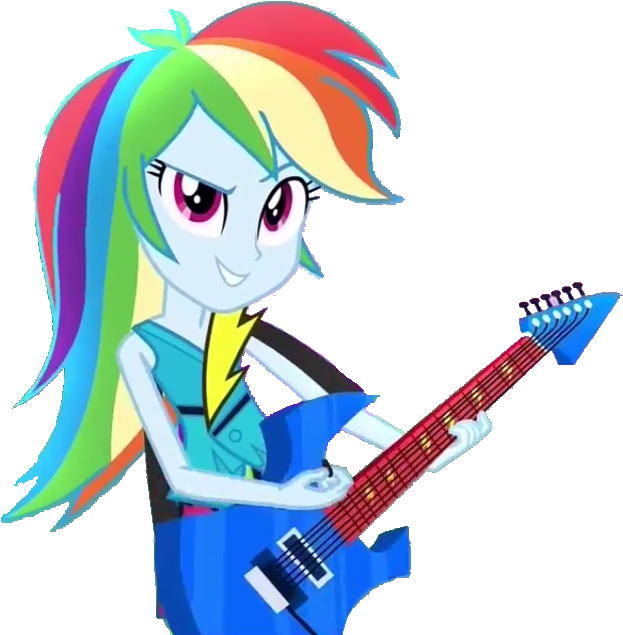 Rainbow Dash Equestria Girl Rainbow Rocks (659x657), Png Download