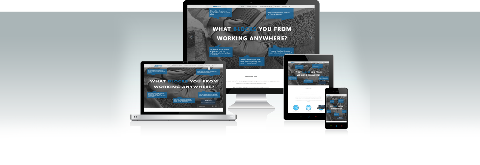 Responsive Design - Gadget (1903x655), Png Download