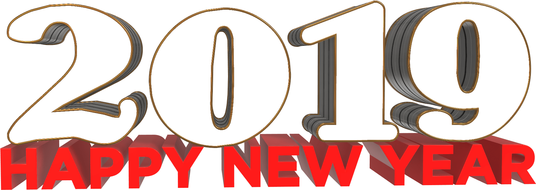 Download Free Happy New Year Png Files - Calligraphy (1920x1080), Png Download