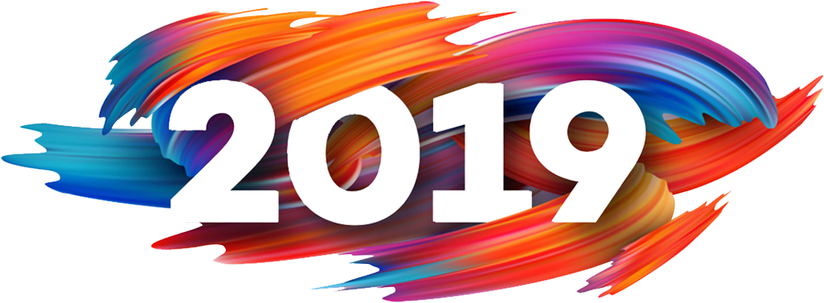 Download - 2019 Png Free Download (1240x503), Png Download