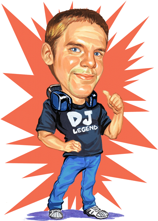 Design Your Own Caricature By Give Us Brief Details - Cartoon (560x768), Png Download